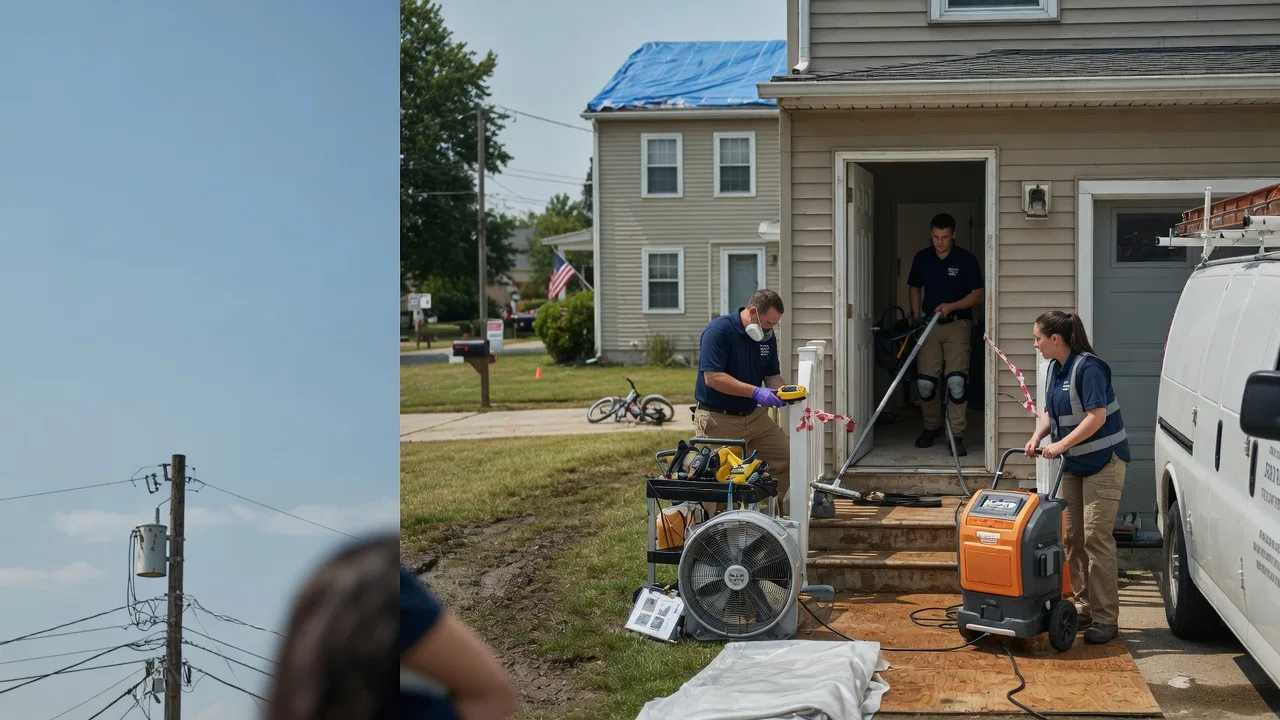Water Damage Repair in Reedville, VA near me